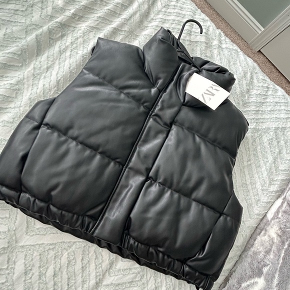 Zara leather jacket - Picture 1 of 3
